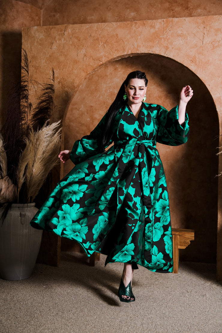 Parisian Coat in “I Lombardi” (Green)