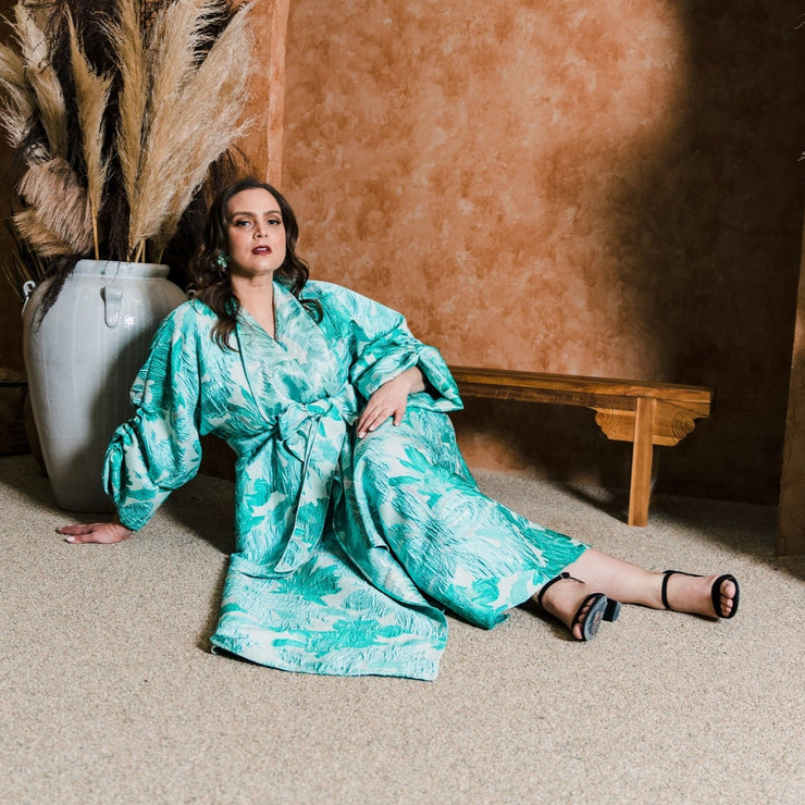 Parisian Coat in “Le Comte Ory”(Seafoam)