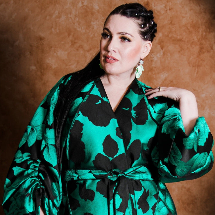 Parisian Coat in “I Lombardi” (Green)