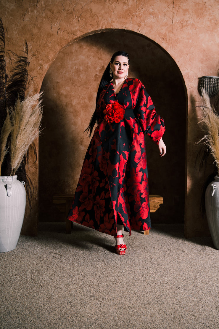 Parisian Coat in "I Lombardi" (Red)