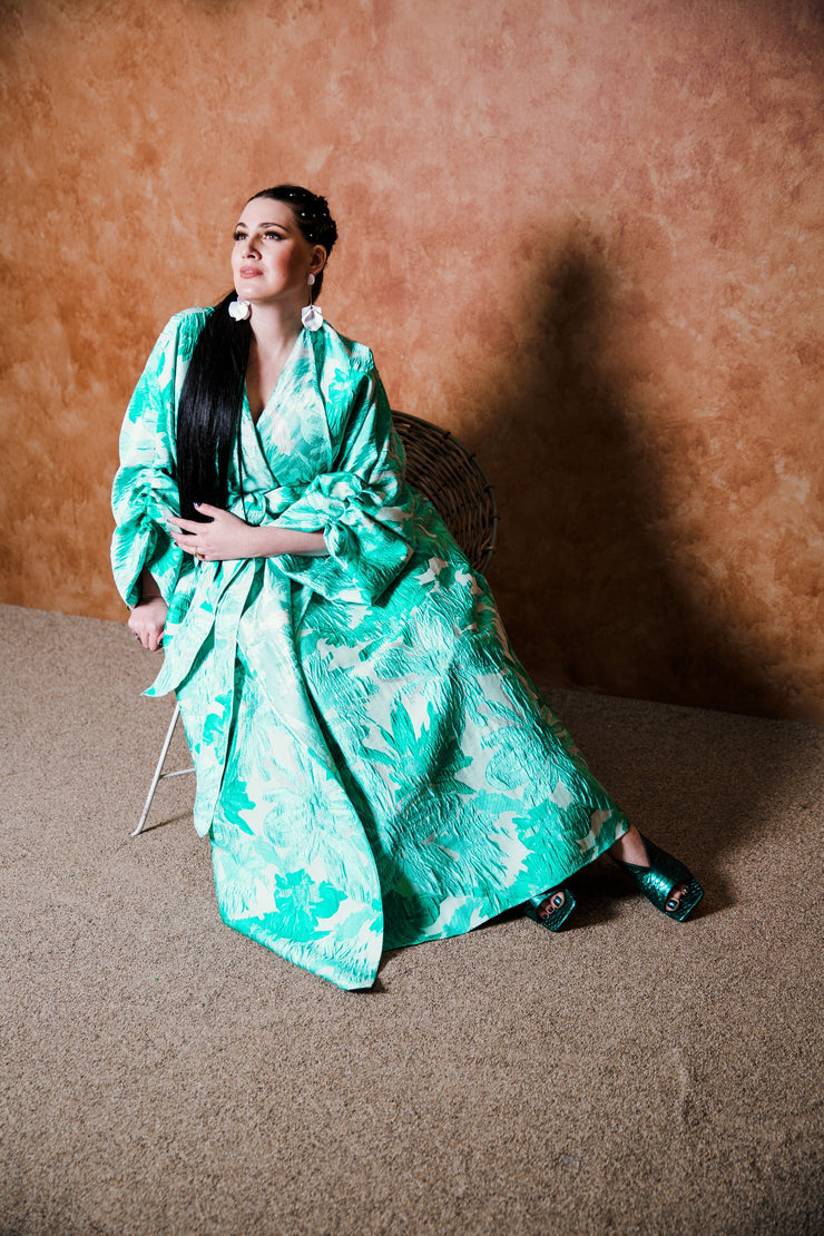 Parisian Coat in “Le Comte Ory”(Seafoam)