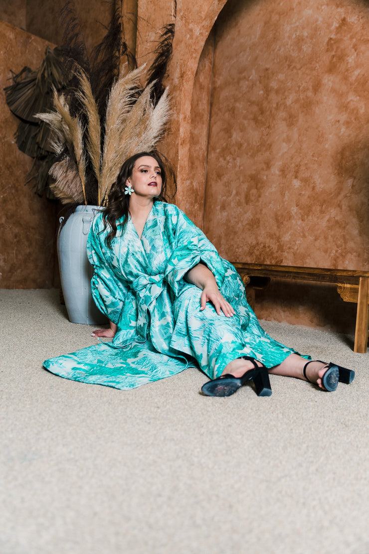 Parisian Coat in “Le Comte Ory”(Seafoam)