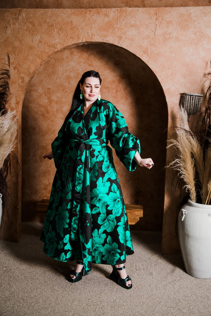 Parisian Coat in “I Lombardi” (Green)