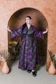 Parisian Coat in “Semiramide” (Purple)