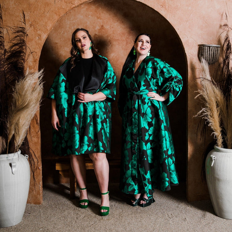 Parisian Coat in “I Lombardi” (Green)