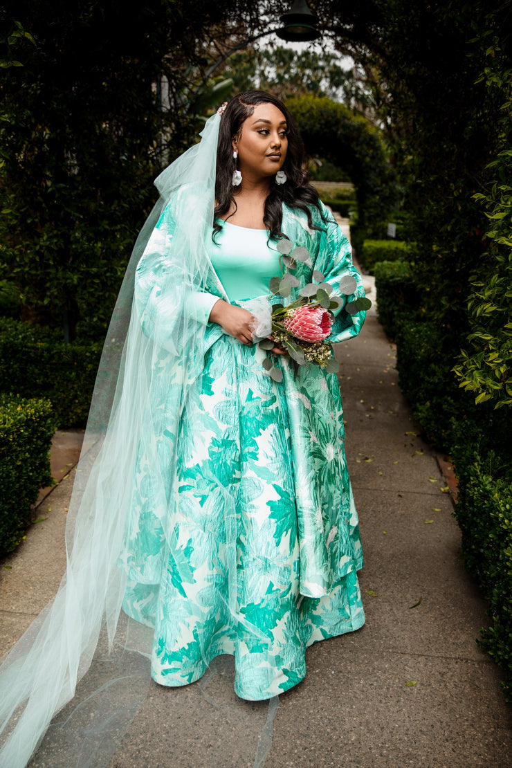 Parisian Coat in “Le Comte Ory”(Seafoam)