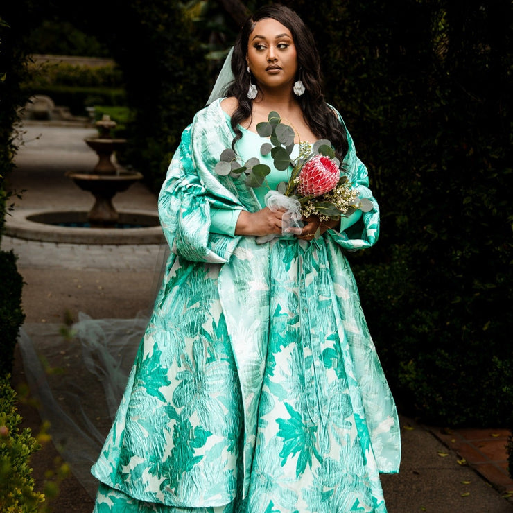Parisian Coat in “Le Comte Ory”(Seafoam)