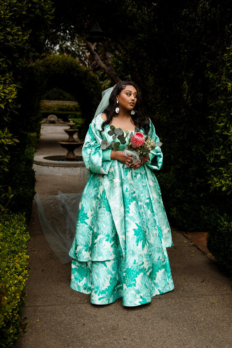 Parisian Coat in “Le Comte Ory”(Seafoam)