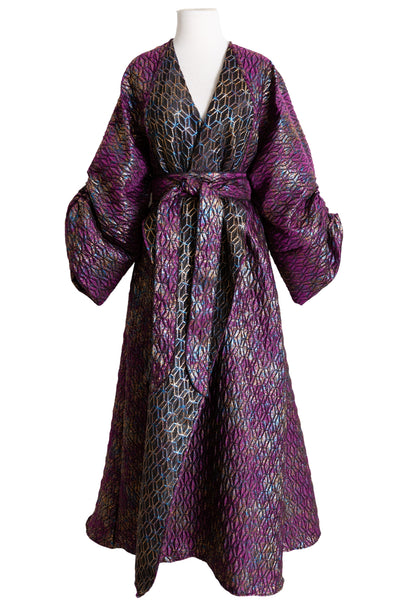 Parisian Coat in “Semiramide” (Purple)