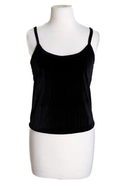 Perfect Velvet Tank Top (Black)