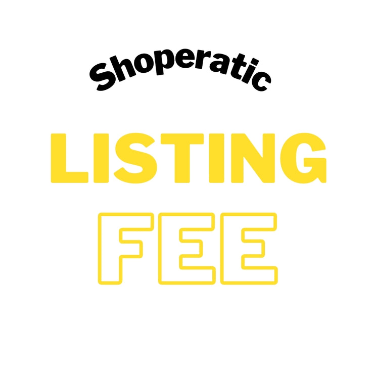 Shoperatic Listing Fee