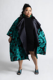 "I Lombardi" Reversible Opera Coat (Green)