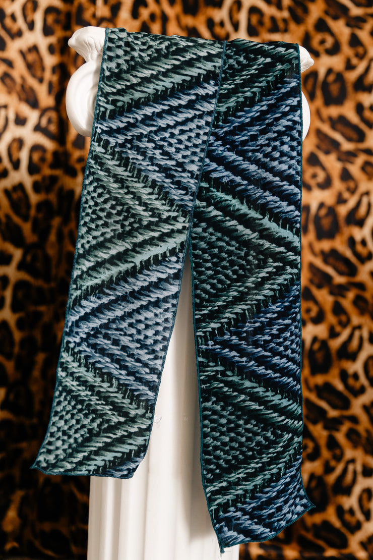 Signature Scarf (Blue and Green)