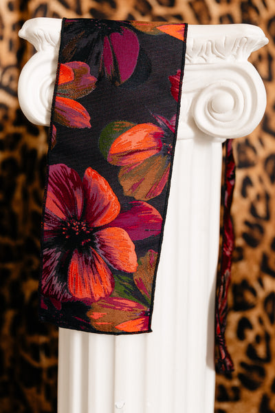 Signature Scarf (Tropical Flower)