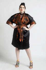 Reversible Opera Coat in "La Straniera"