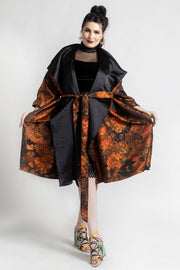 Reversible Opera Coat in "La Straniera"