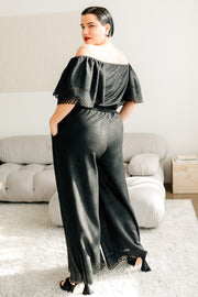 Laser Focused Faux Jumpsuit