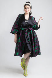"Maometto" Reversible Opera Coat (Pink & Green)