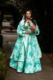 Parisian Coat in “Le Comte Ory”(Seafoam)