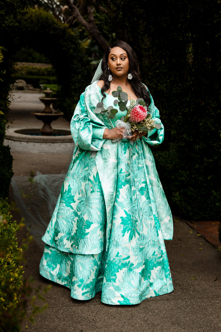 Parisian Coat in “Le Comte Ory”(Seafoam)