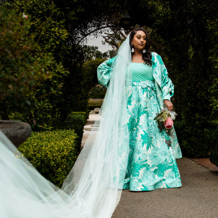 Parisian Coat in “Le Comte Ory”(Seafoam)