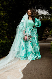 Parisian Coat in “Le Comte Ory”(Seafoam)