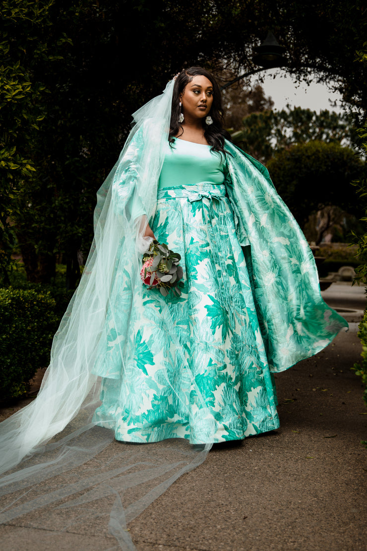 Parisian Coat in “Le Comte Ory”(Seafoam)