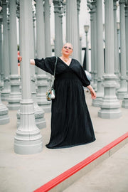 Colla Voce Dress “Black Slink”