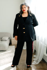 Black Suit Blazer