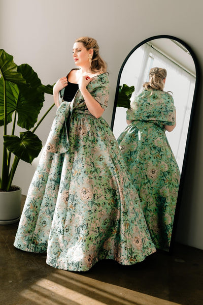 Gala Skirt in "Lucia di Lammermoor" (Seafoam)