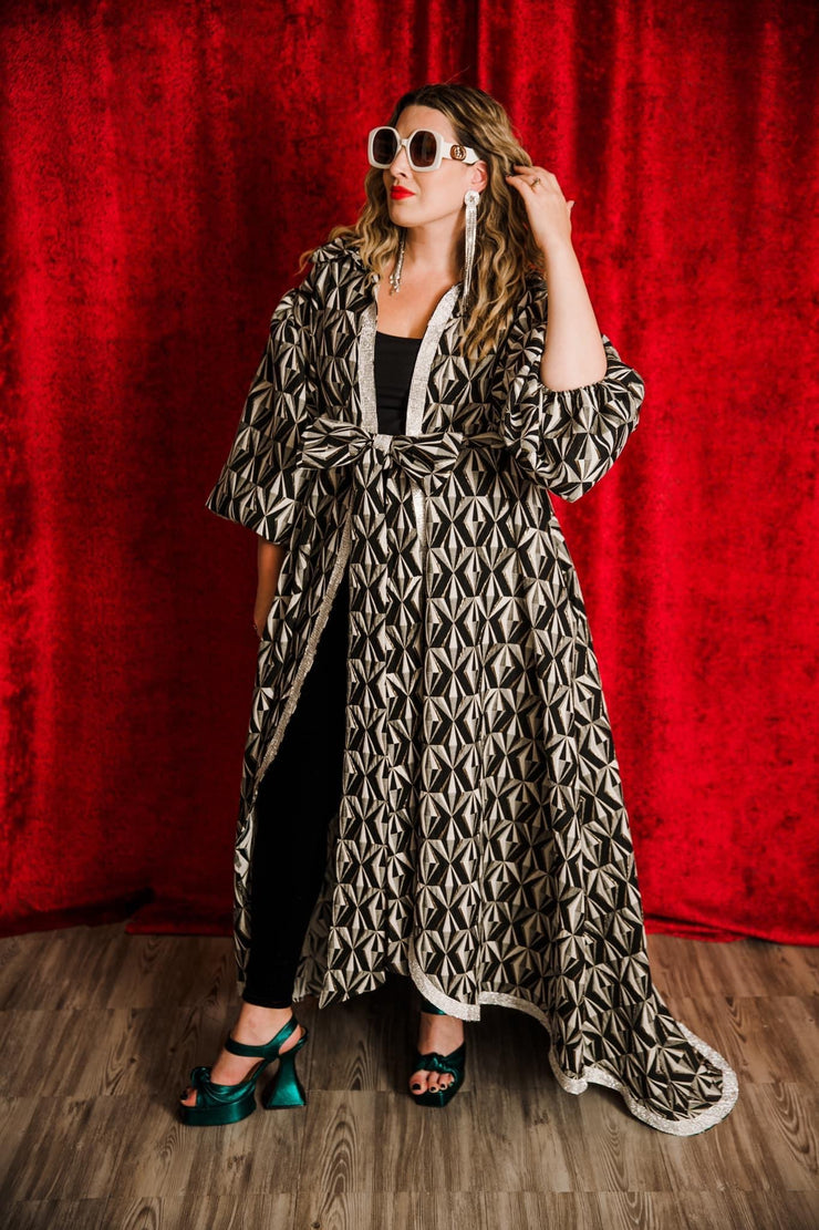 "Gianni Schicchi” Roma Coat with Swarovski Crystals