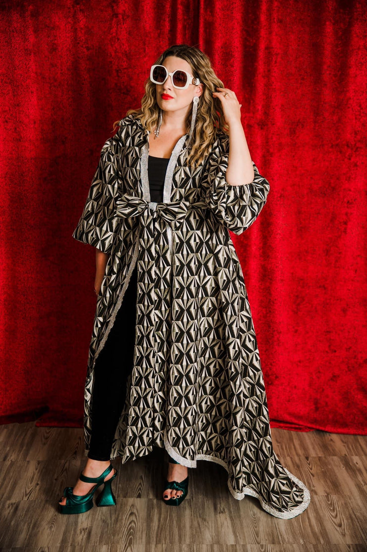"Gianni Schicchi” Roma Coat with Swarovski Crystals