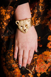 Leopard Cuff (Gold)
