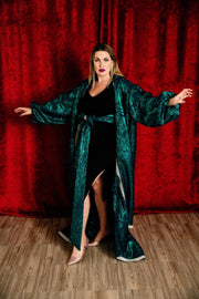 "Rusalka” Roma Coat with Swarovski Crystals