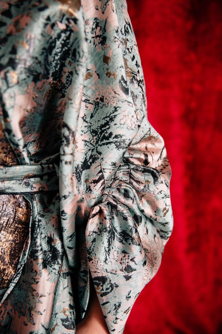 Parisian Coat in "Lucia di Lammermoor" (Seafoam)