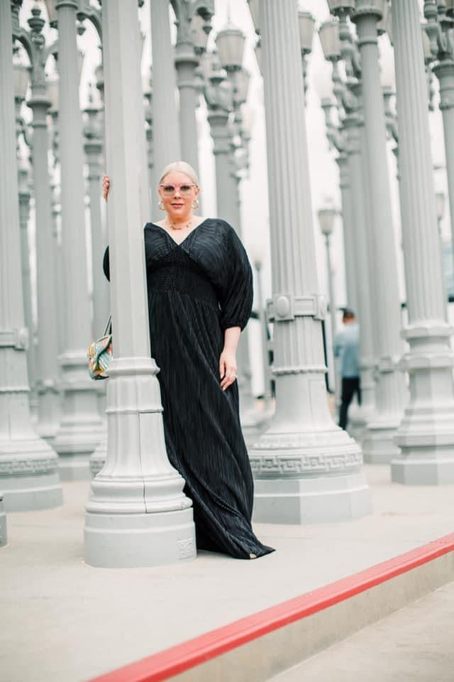 Colla Voce Dress “Black Slink”