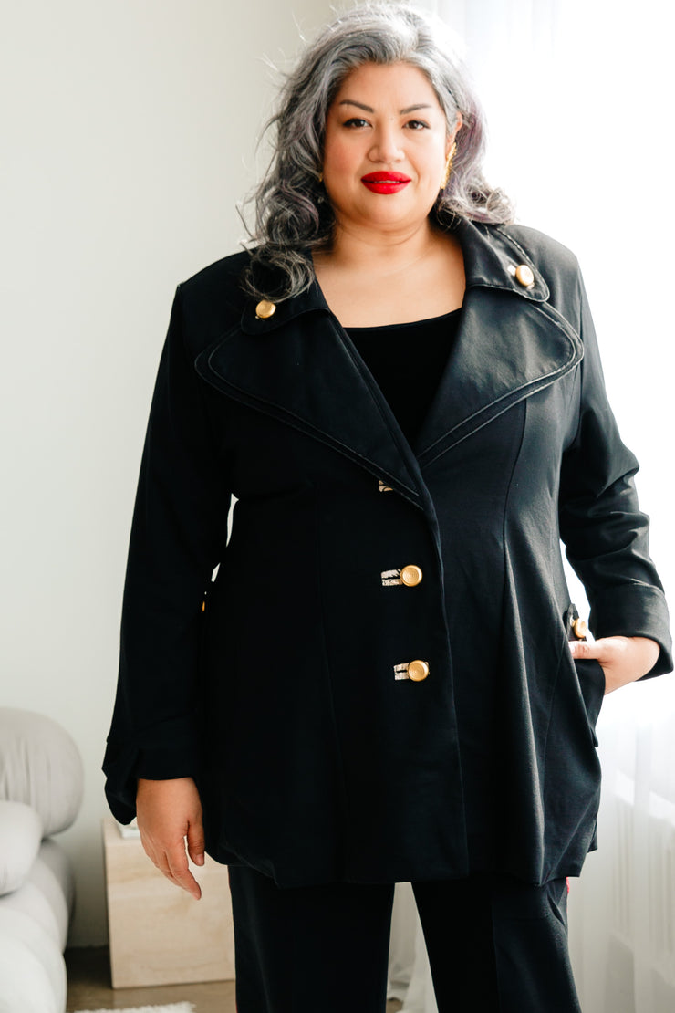Black Suit Blazer