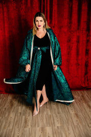 "Rusalka” Roma Coat with Swarovski Crystals