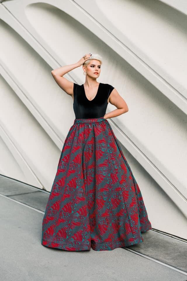 Gala Skirt in "La Fanciulla del West"